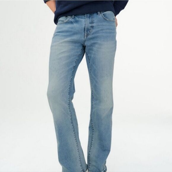 Aeropostle Men's Driggs Slim Boot Blue Jeans - Picture 2 of 16